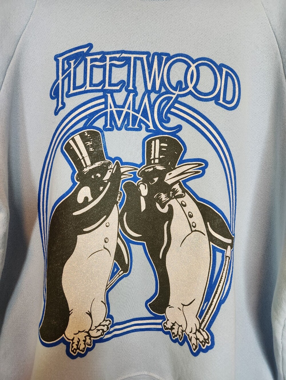 Daydreamer Feetwood Mac Blue Sweatshirt Size Medium - Picture 3 of 6